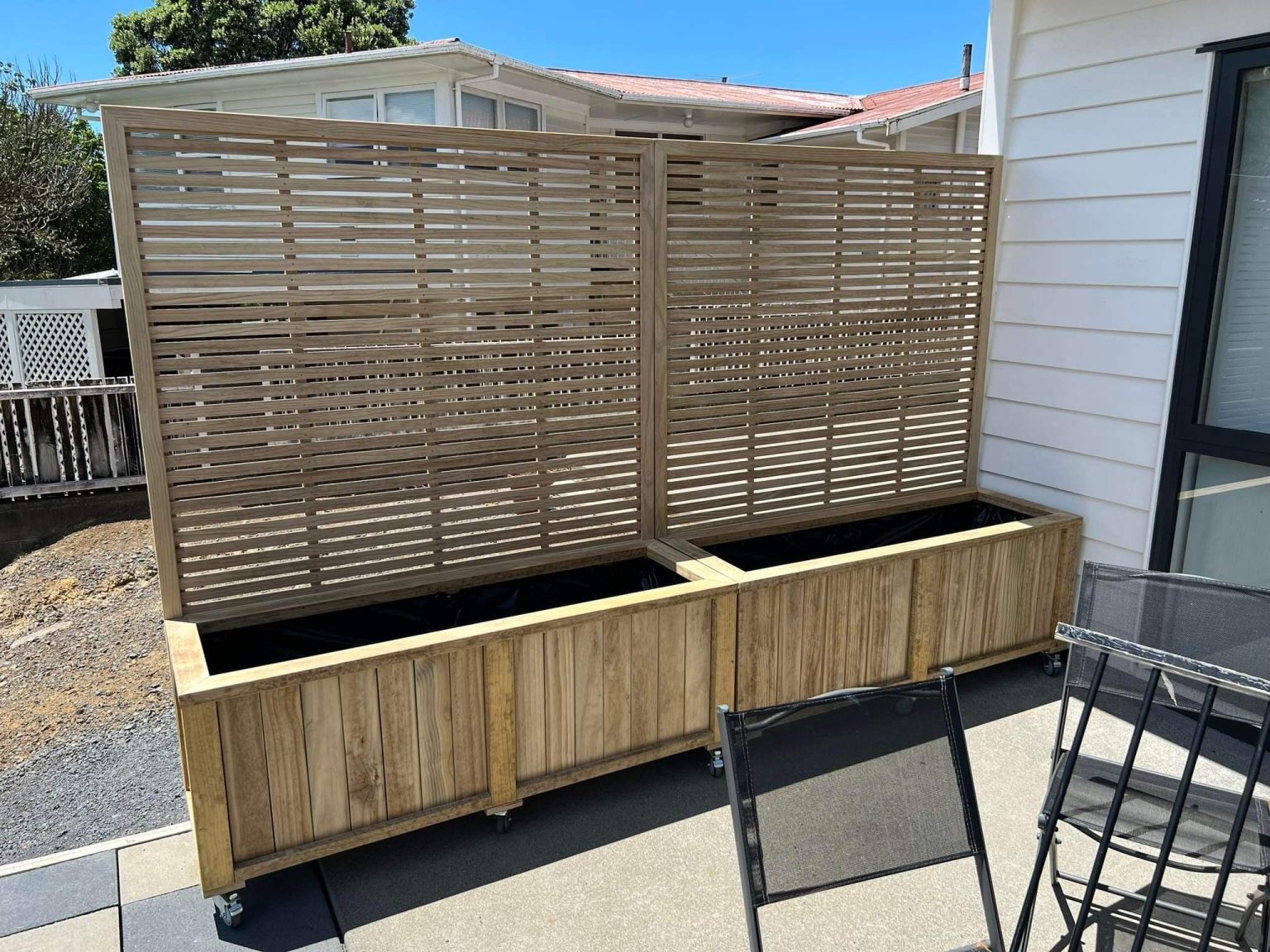 Homestead planter boxes - Trellis Gate & Fance Makers