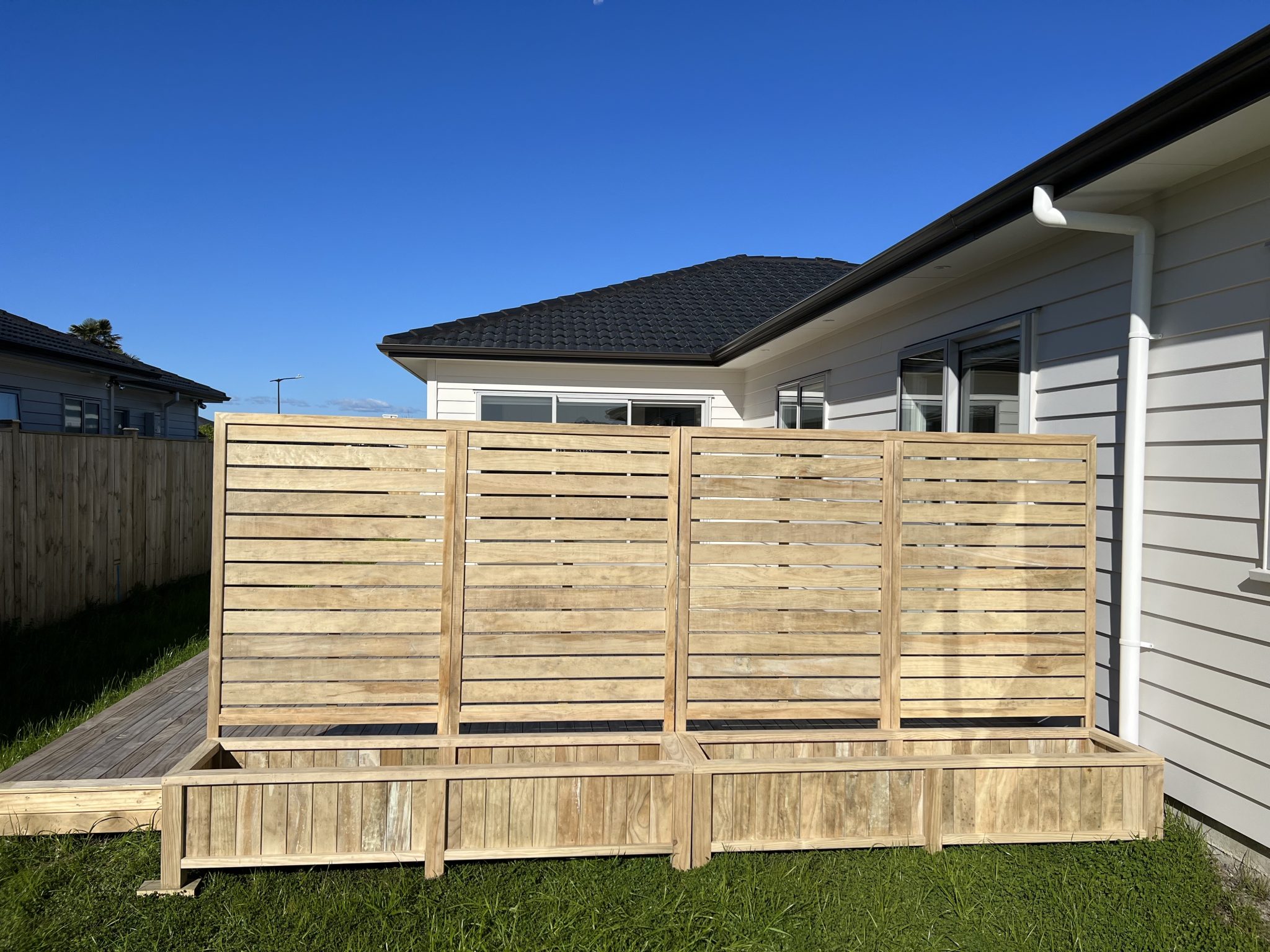 Homestead planter boxes - Trellis Gate & Fance Makers